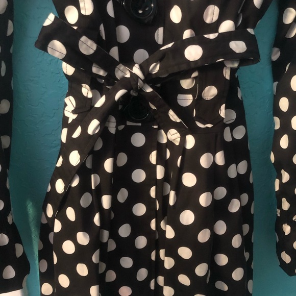 Betsey Johnson Brand: Polka Dot Coat - Picture 4 of 4